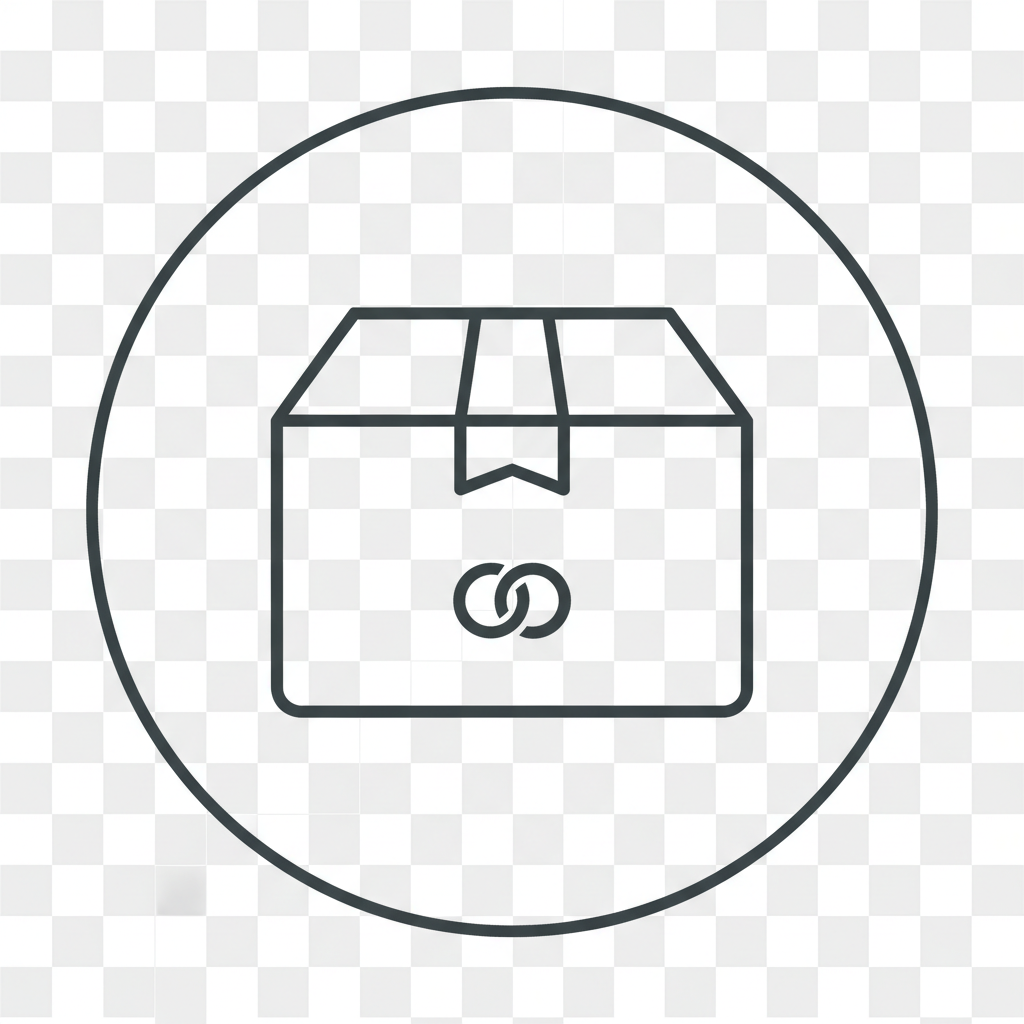 Discreet package icon