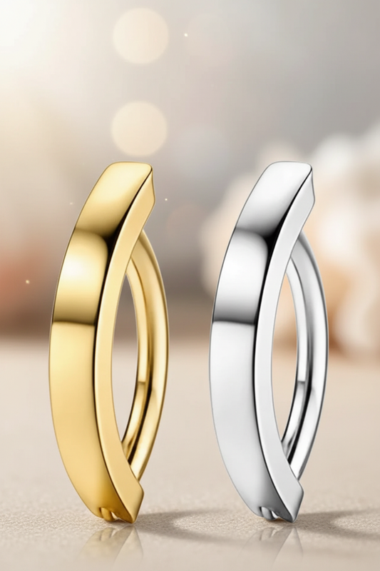 Navelpiercing Goud & Zilver