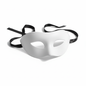 Wit masquerade masker